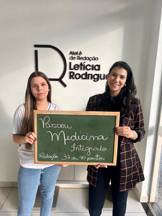 Aluna aprovada 20