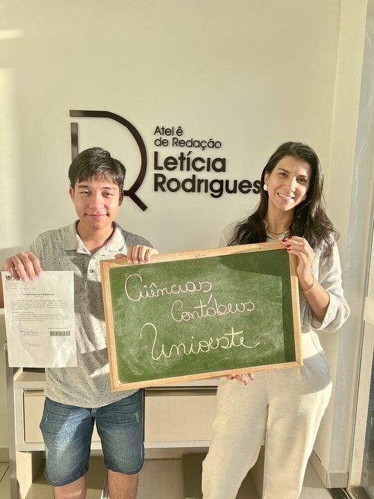 Aluna aprovada 11